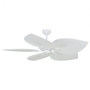 Tropicana Outdoor Ceiling Fan – Matte White 54″