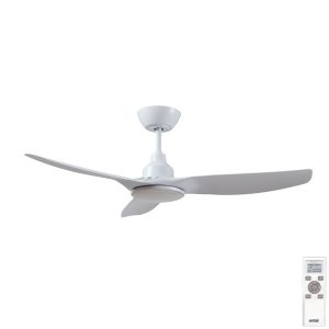 Ventair Skyfan DC Ceiling Fan with CCT LED Light - White 48"