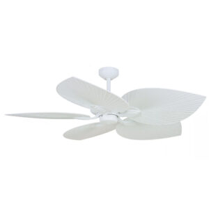 Three Sixty Tropicana AC Outdoor Ceiling Fan – Matte White 54″