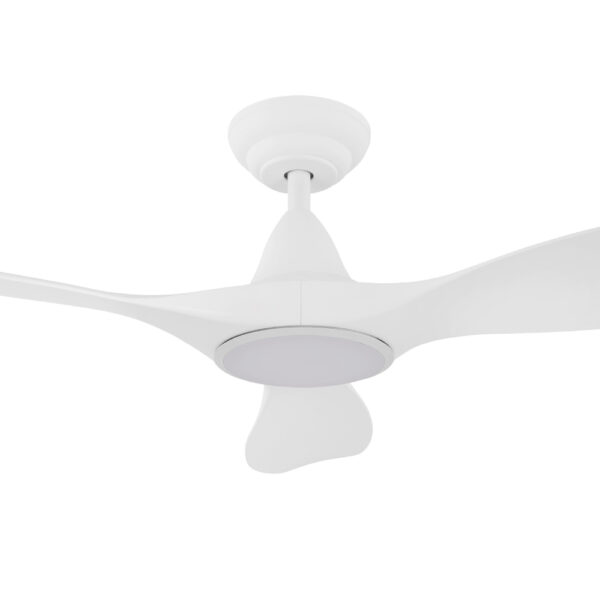 Noosa DC CCT LED Ceiling Fan With Remote - White 40"