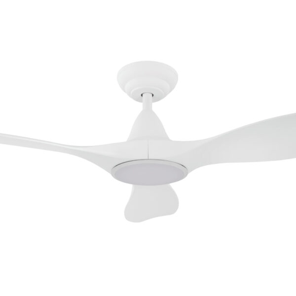 Noosa DC CCT LED Ceiling Fan With Remote - White 46"
