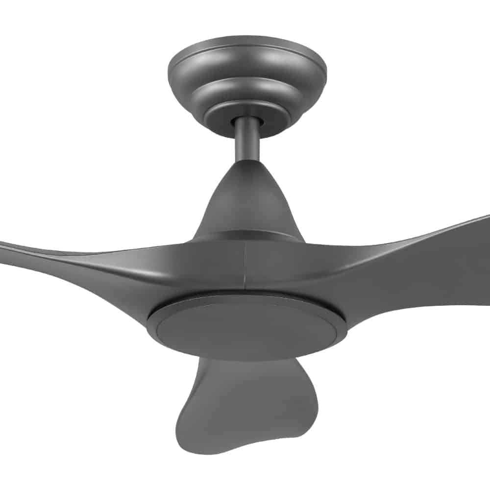 Eglo Noosa DC 102cm (40") Ceiling Fan With Remote. Titanium