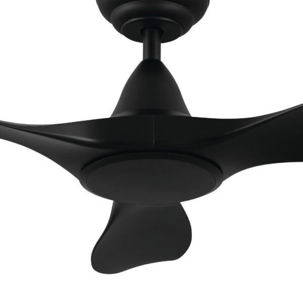 Noosa DC Ceiling Fan With Remote - Black 40"