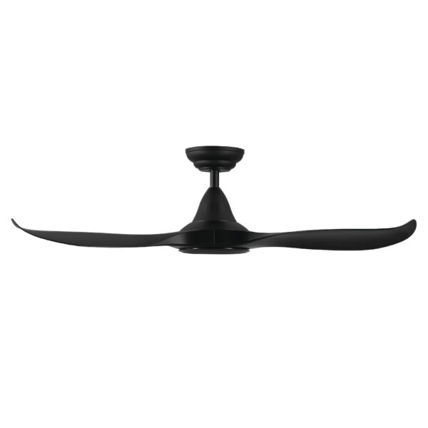 Noosa DC Ceiling Fan With Remote - Black 46"