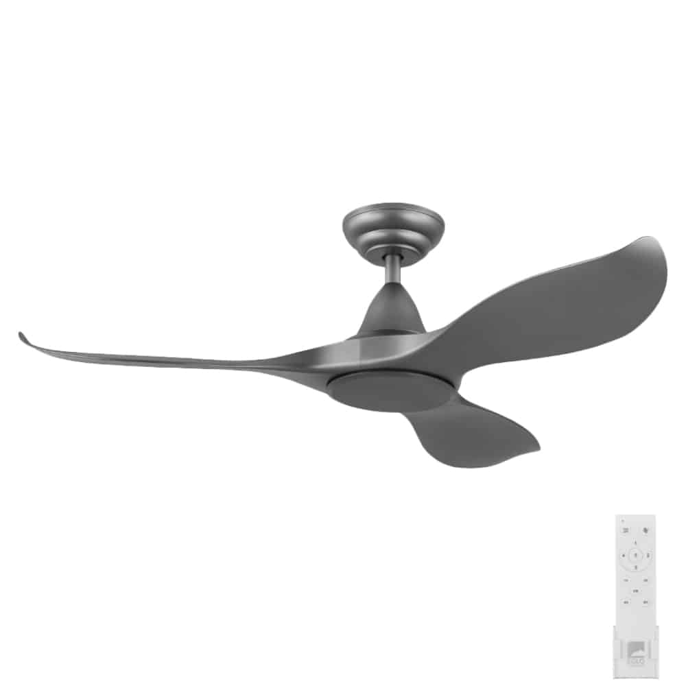 Eglo Noosa DC 117cm (46") Ceiling Fan With Remote. Titanium