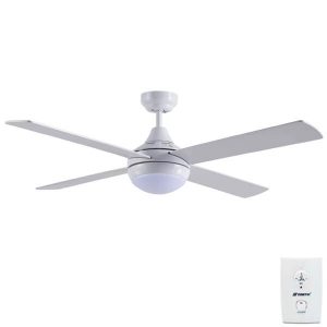 Martec Link AC Ceiling Fan with CCT LED Light - White 48"