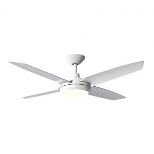Airborne Enviro DC Ceiling Fan with CCT LED Light and Remote - White 52"