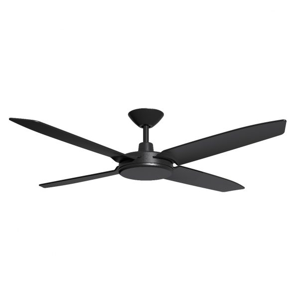 Airborne Enviro DC Ceiling Fan with Remote - Black 60"