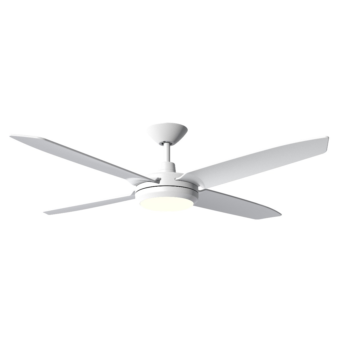 Airborne Enviro DC Ceiling Fan with CCT LED Light and Remote - White 60"