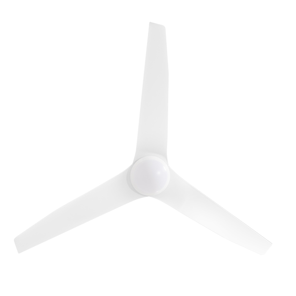 Fanco Infinity-ID DC Ceiling Fan SMART/Remote with Dimmable CCT LED Light - White 54"