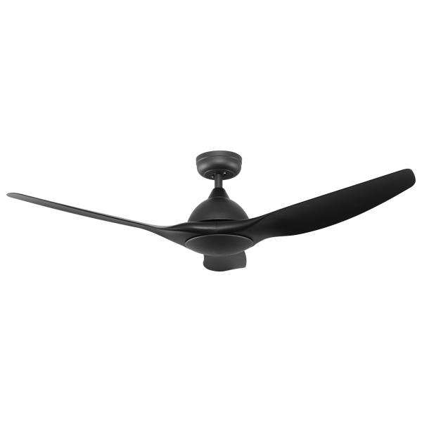 Fanco Horizon SMART High Airflow DC Ceiling Fan with Remote - Black 52"