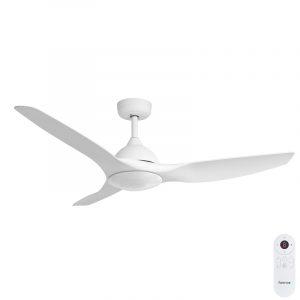 Fanco Horizon SMART High Airflow DC Ceiling Fan with Remote - White 52"