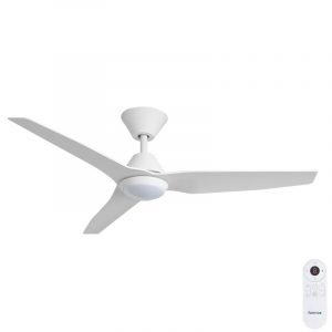 Fanco Infinity-iD DC Ceiling Fan SMART/Remote with Dimmable CCT LED Light - White 48"