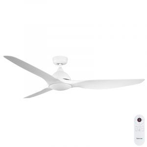 Fanco Horizon SMART High Airflow DC Ceiling Fan with Remote - White 64"