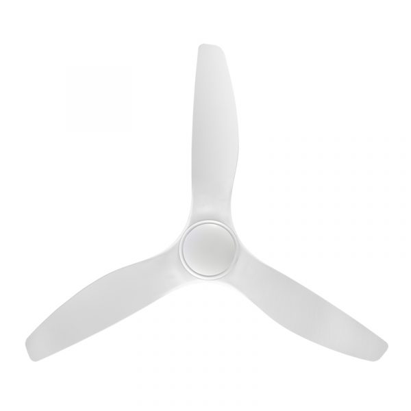 Fanco Horizon SMART High Airflow DC Ceiling Fan with CCT LED Light & Remote - White 64"