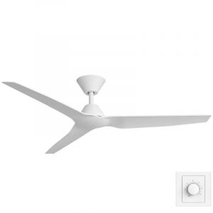Fanco Infinity-iD DC Ceiling Fan with Wall Control - White 54"