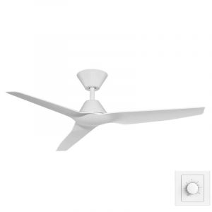 Fanco Infinity-ID DC Ceiling Fan with Wall Control - White 48"