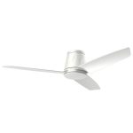 airborne profile ceiling fan in white