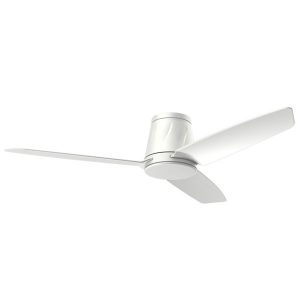 Airborne Profile DC Ceiling Fan with Remote - White 50"