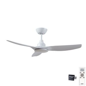 Ventair Skyfan DC Ceiling Fan with CCT LED Light (SMART) - White 48"