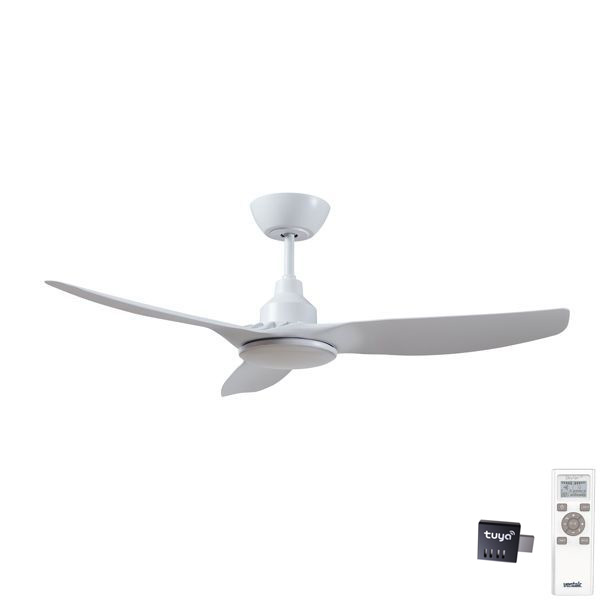 Ventair SMART Skyfan SKY1203WHL DC Ceiling Fan with CCT LED Light