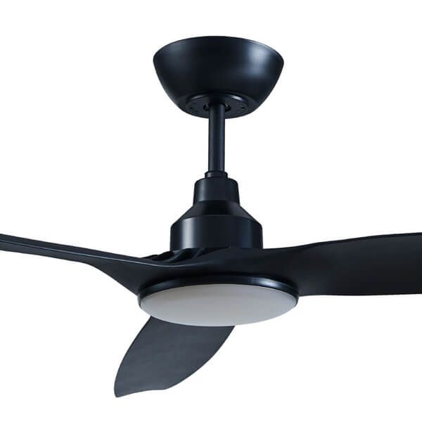 Ventair Skyfan DC Ceiling Fan with CCT LED Light (SMART)- Black 60"
