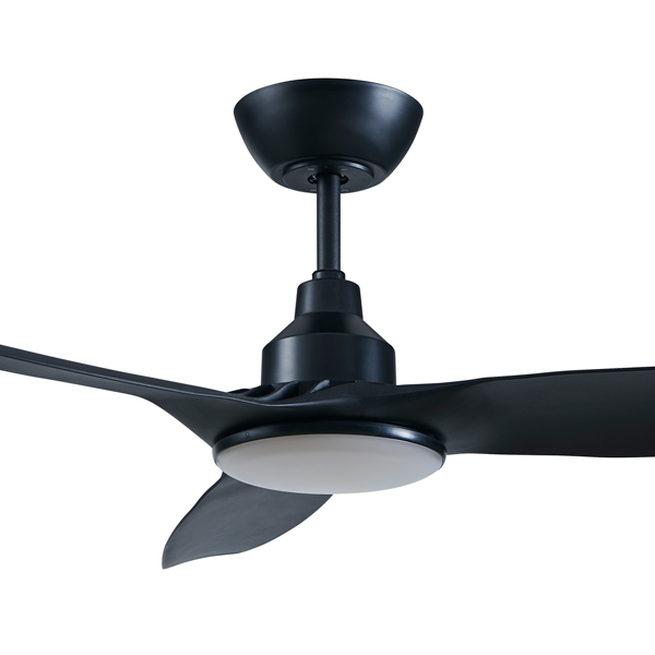 Ventair Skyfan DC Ceiling Fan with CCT LED Light (SMART) - Black 52"
