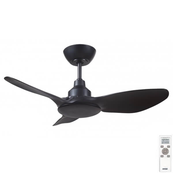 Ventair Skyfan DC Ceiling Fan - Black 36"