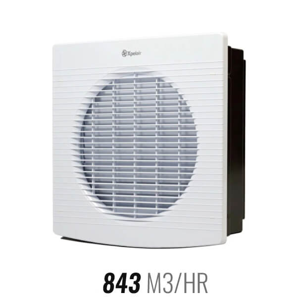 Xpelair WX9 Commercial Reversible Intake/Extract Wall Exhaust Fan