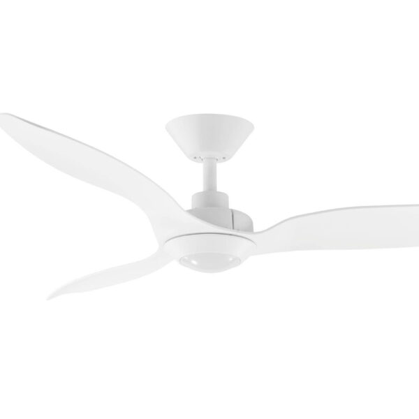 Mercator Ikuu Casa DC Ceiling Fan with Dimmable CCT LED Light & Remote - White 52"