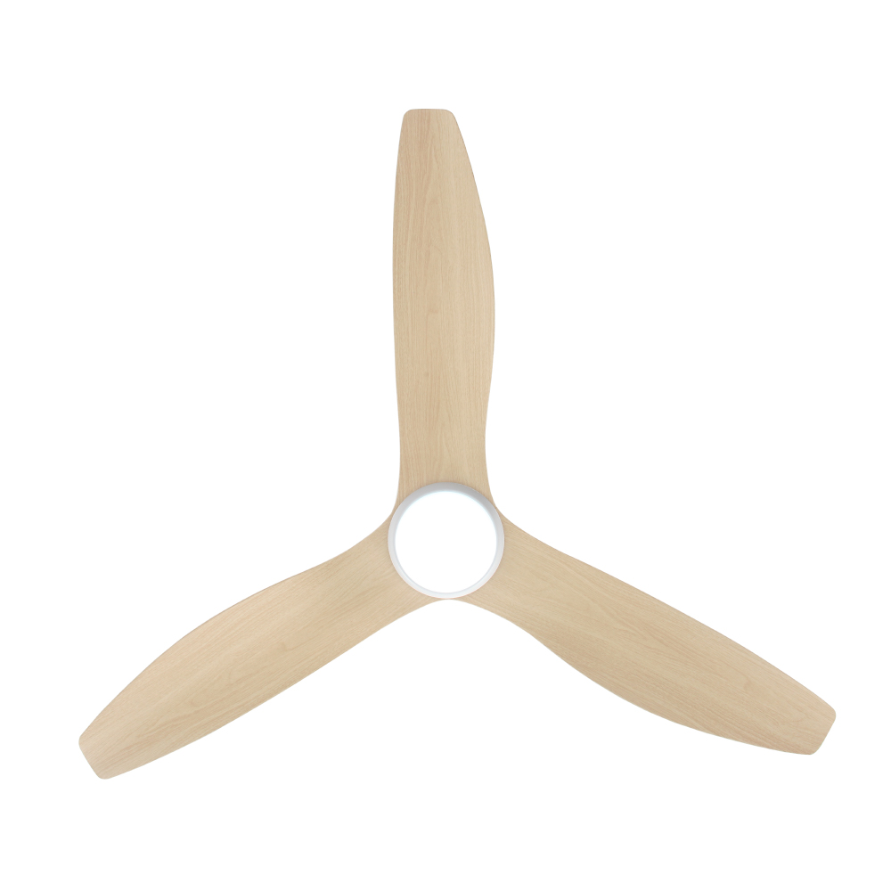 fanco-eco-style-dc-52-ceiling-fan-with-led-light-white-with-beechwood-blades