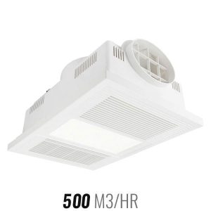 Brilliant Solace XL 4-in-1 Exhaust Fan White