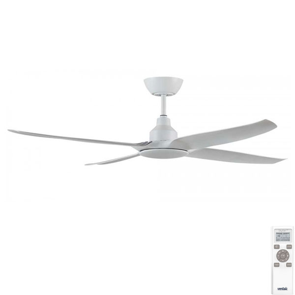 Ventair Skyfan 4 Blade DC Ceiling Fan White 56" Australia