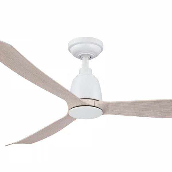 Kute 3 Blade DC Ceiling Fan with Remote - Graphite Weathered Wood 52"
