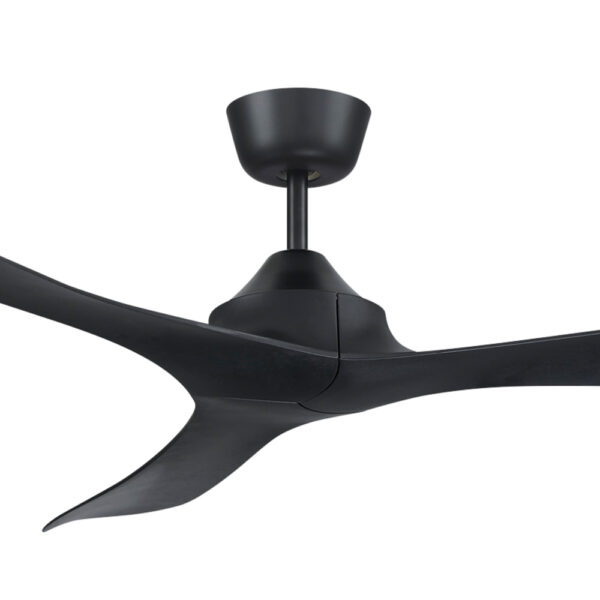 Mercator Juno DC Ceiling Fan with Remote - Black 56"