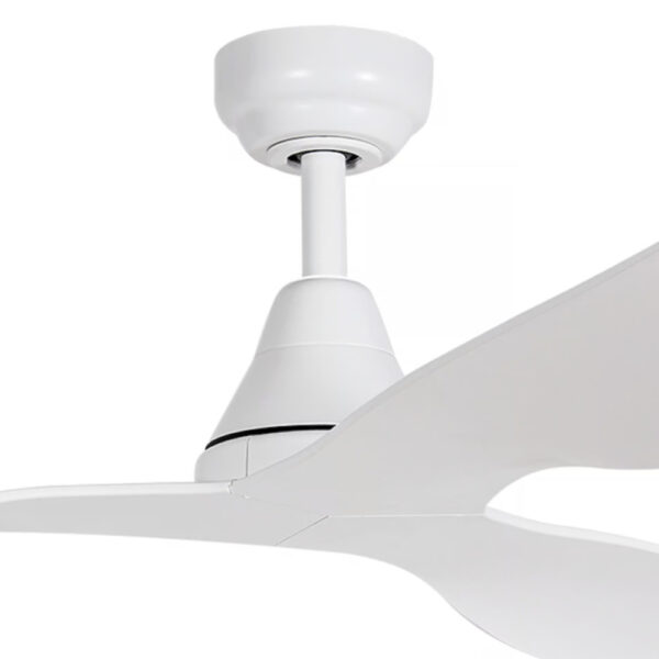 Three Sixty Simplicity DC Ceiling Fan with Remote - White 52"