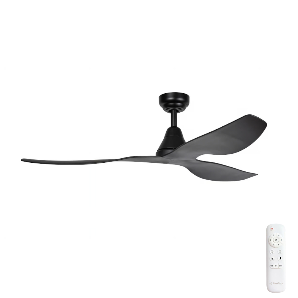 three-sixty-simplicity-dc-ceiling-fan-with-remote-black-52-inch