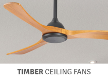 timber ceiling fans