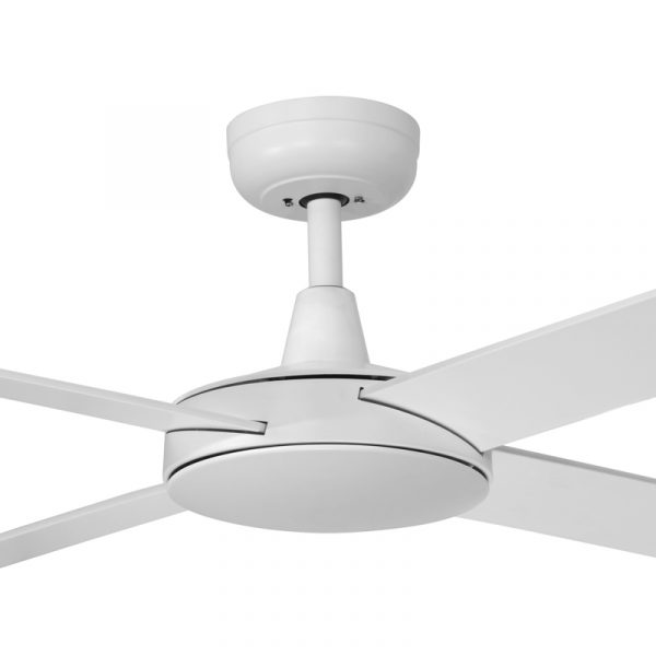 Fanco Eco Silent 2021 Model DC Ceiling Fan with Wall Control - White 48"