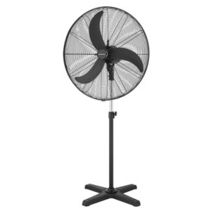 Mercator Broome AC Pedestal Fan in Black - 30" (75cm)