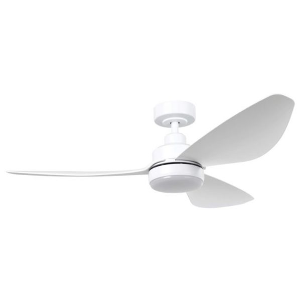 Eglo Torquay DC Ceiling Fan with Remote - Matte White 48"