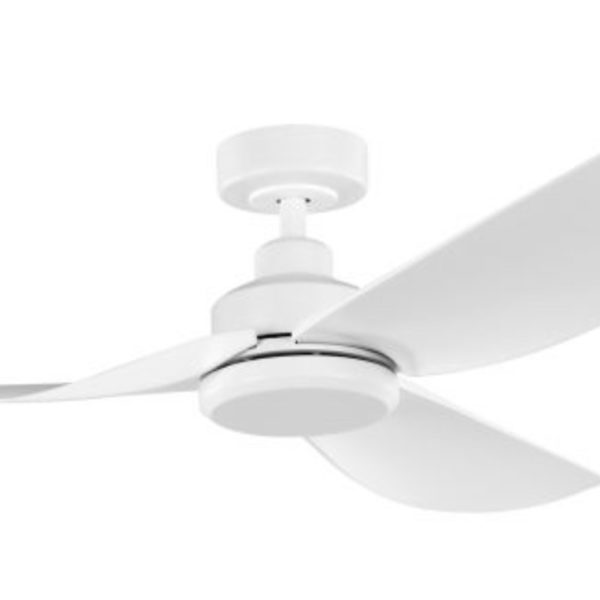 Eglo Torquay DC Ceiling Fan with Remote - Matte White 56"