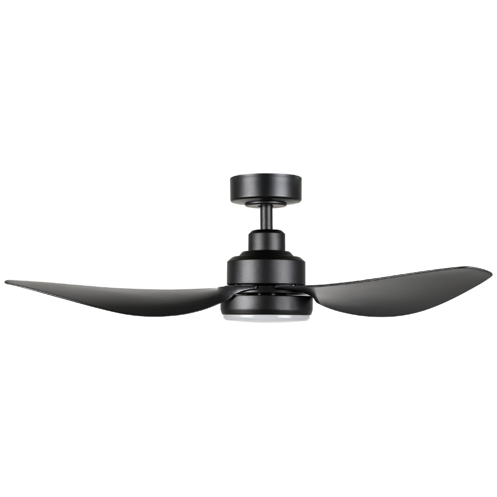 eglo-torquay-dc-ceiling-fan-with-led-light-matte-black-42-inch-side-view