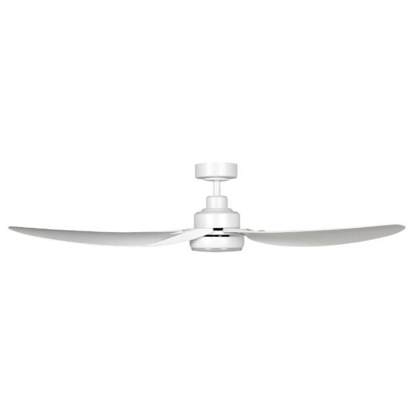 Eglo Torquay DC Ceiling Fan with CCT LED Light - Matte White 56"