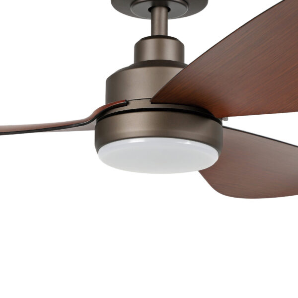 Eglo Torquay DC Ceiling Fan with CCT LED Light - Oil Rubbed Bronze 48"