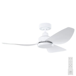 Eglo Torquay DC Ceiling Fan with Remote - Matte White 42"