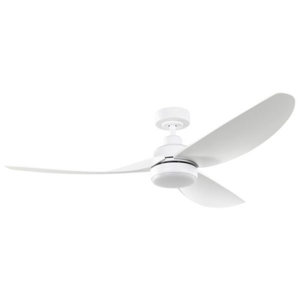 Eglo Torquay DC Ceiling Fan with CCT LED Light - Matte White 56"