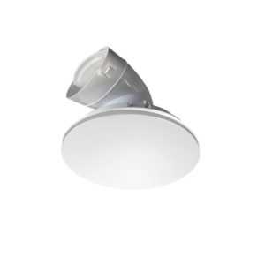 Premium Round Vent with 150mm Duct Adaptor in White