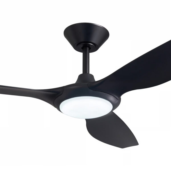 Delta DC Ceiling Fan with CCT LED Light - White 56"
