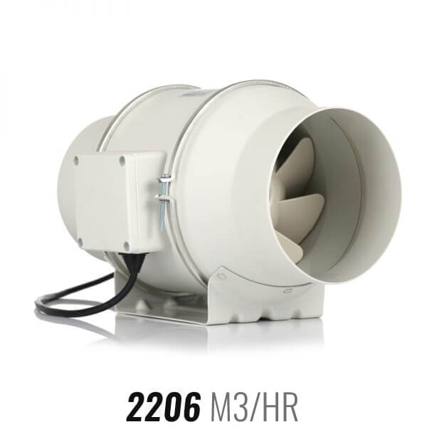 Fanco Mixflow SM Inline Fan 315mm with lead & plug